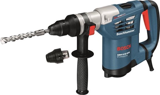 Bosch Professional GBH 4-32 DFR Boorhamer - 900 Watt - 4,2 J - Met SDS-plus wisselhouder en 13 mm snelspanboorhouder - Met opbergkoffer