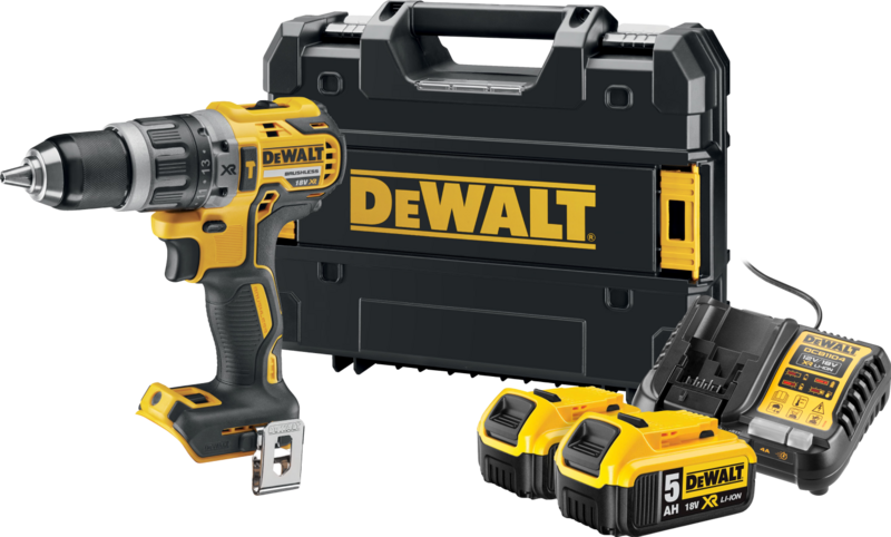 Dewalt DCD796NT-XJ 5,0 Ah Accu (2x) Starterspakket