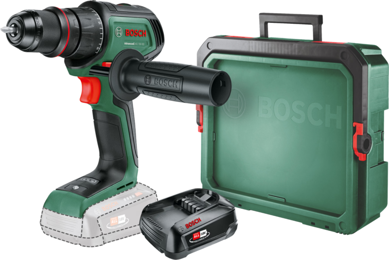 Bosch AdvancedDrill 18V-80 + 2.5 Ah accu (1x) + SystemBox S